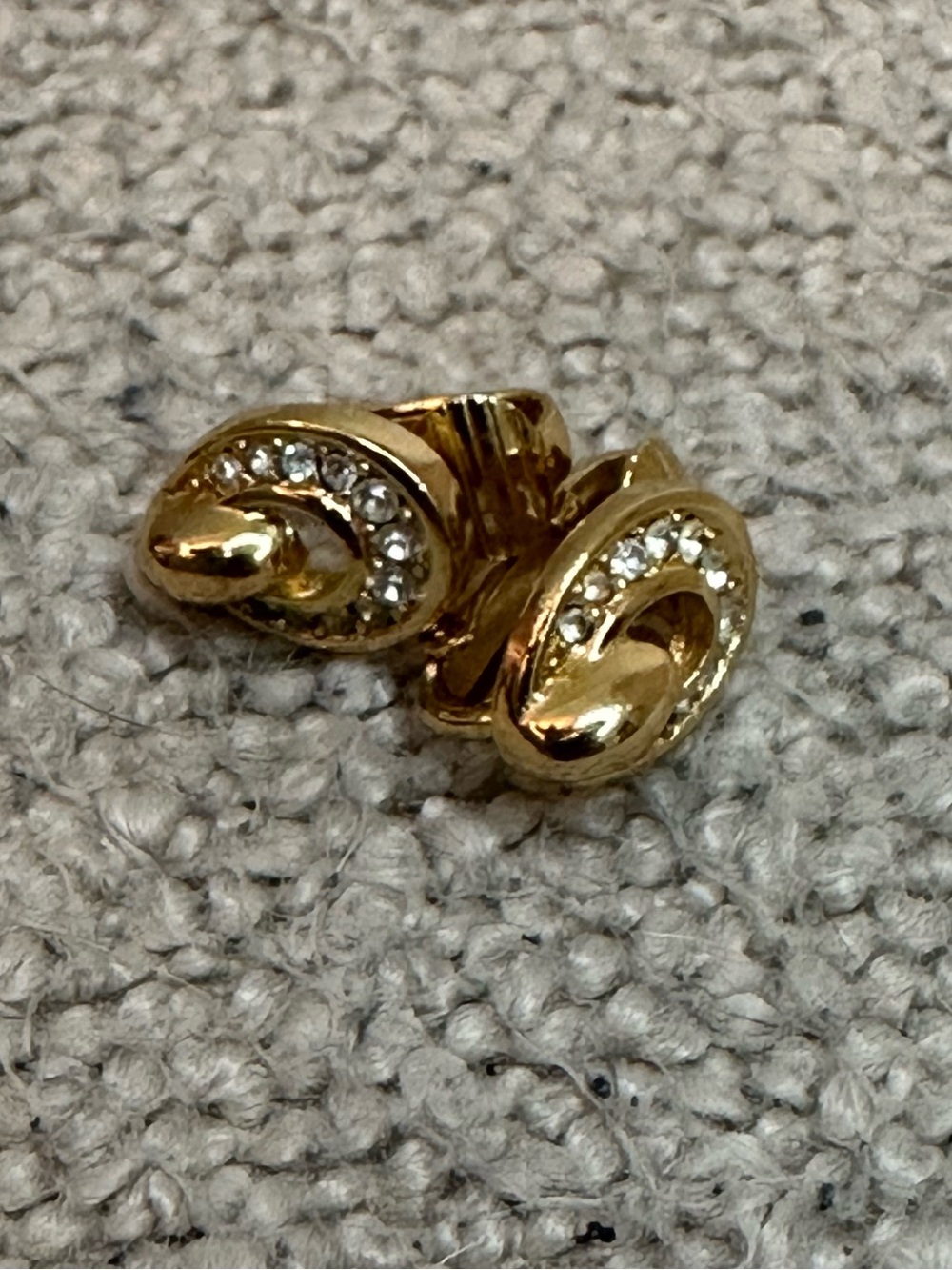 Vintage Christian Dior Clip-On Earrings ✨ - Picture 3 of 7
